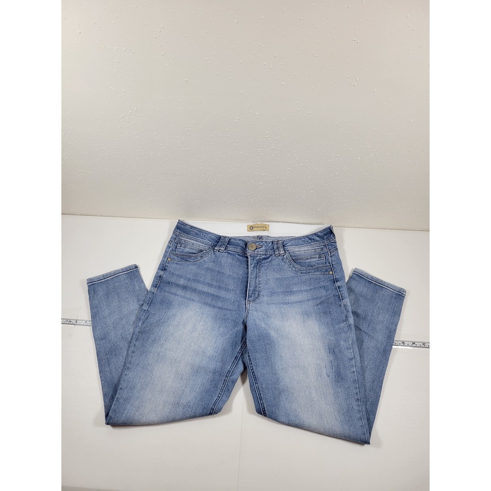 Democracy Jeans Women 16 Blue Excellent Ab Technology Light Wash Denim Pants